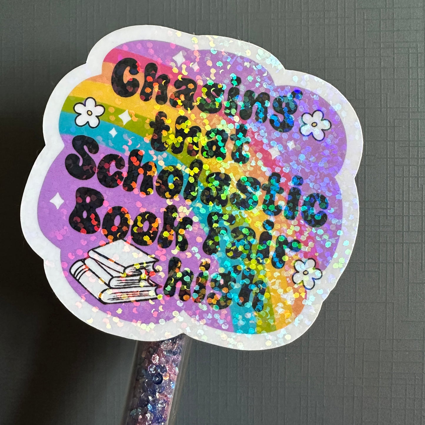 Scholastic Book Fair - Holo Overlay Sticker