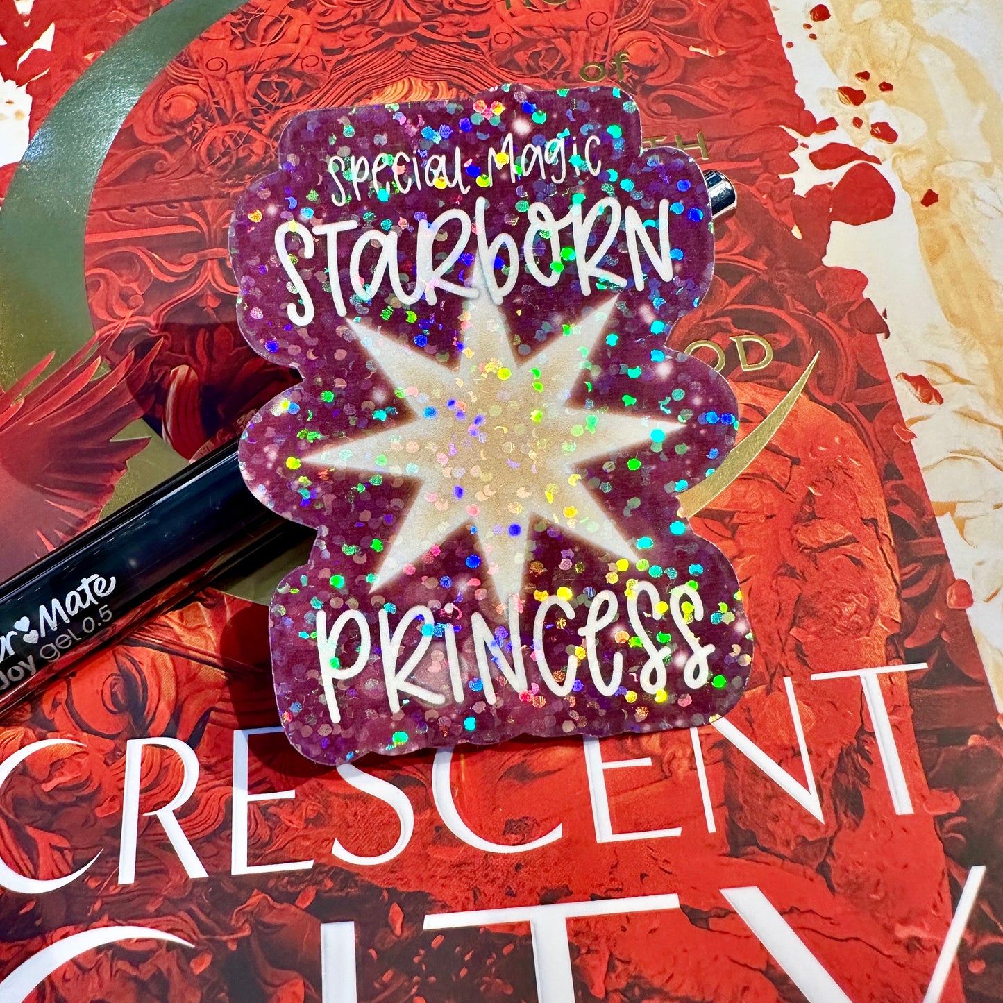 Starborn Princess - Holo Overlay Sticker