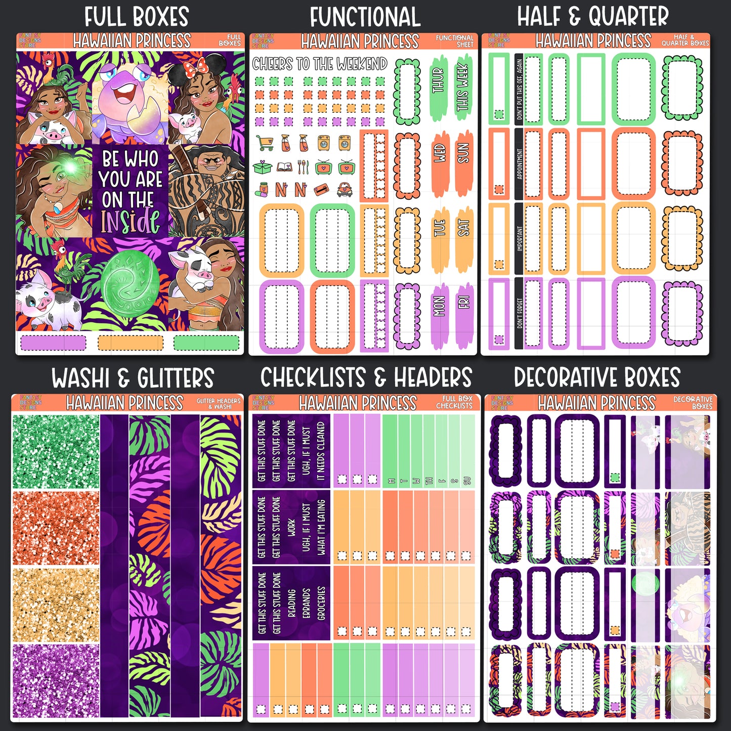 Hawaiian Princess - Standard Vertical Kit