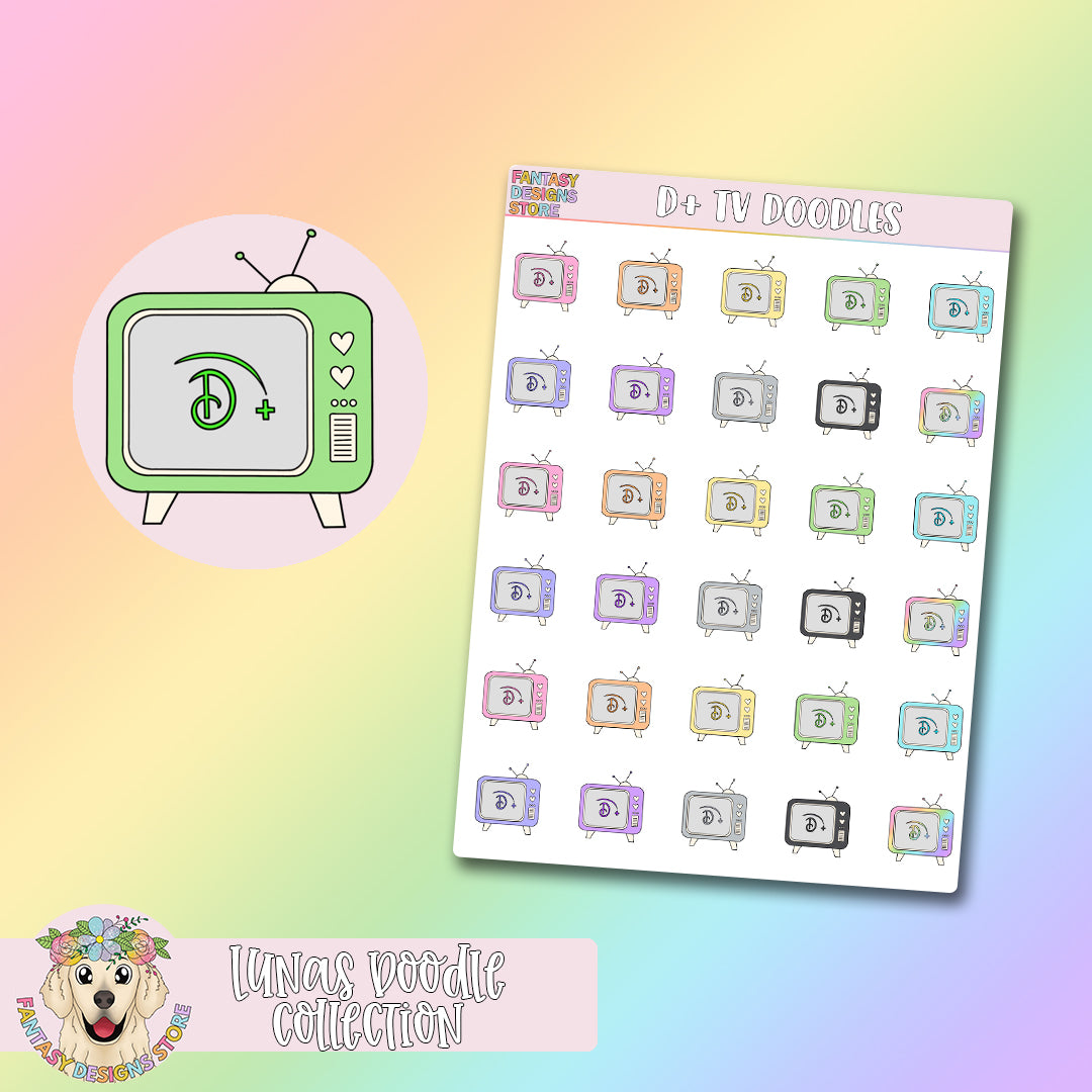 T.V Doodles - D+sney Plus