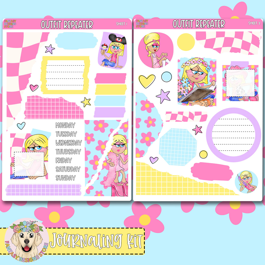 Outfit Repeater Journaling Kit