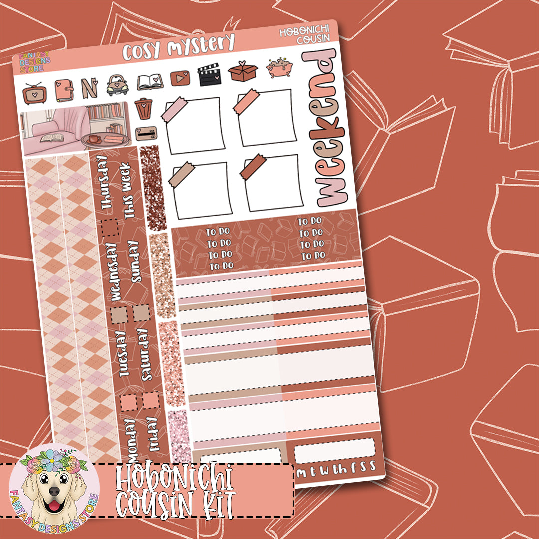 Cosy Mystery - Hobonichi Cousin Kit