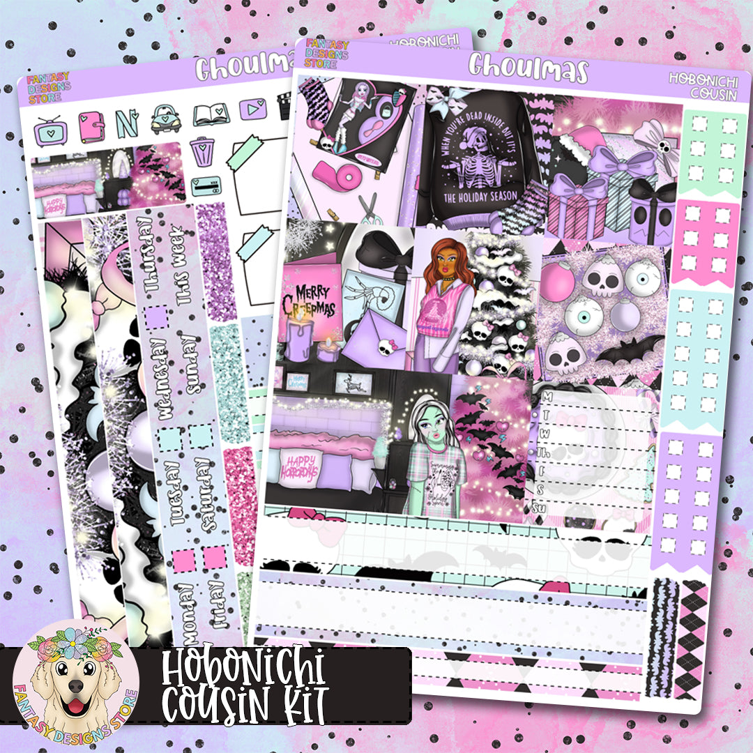 Ghoulmas - Hobonichi Cousin Kit