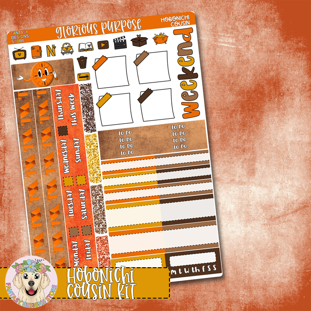 Glorious Purpose - Hobonichi Cousin Kit