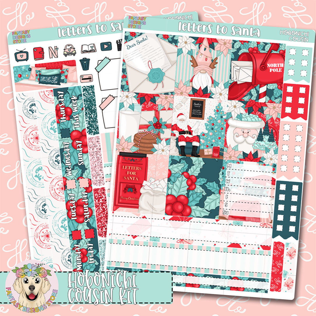 Letters to Santa - Hobonichi Cousin Kit