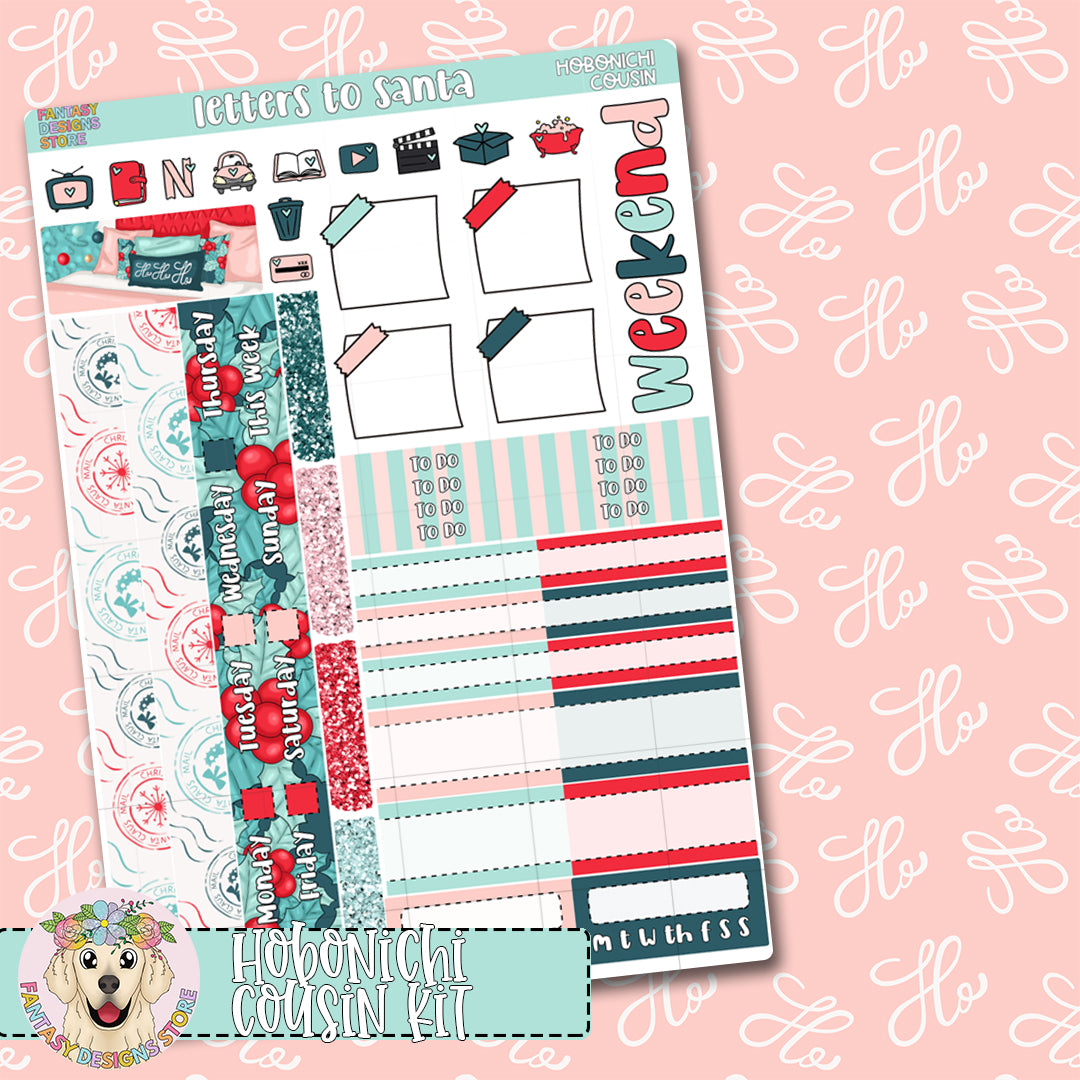 Letters to Santa - Hobonichi Cousin Kit