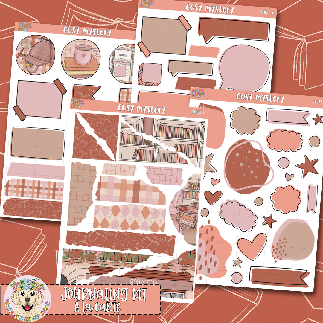 Cosy Mystery - Journaling Kit - A la Carte
