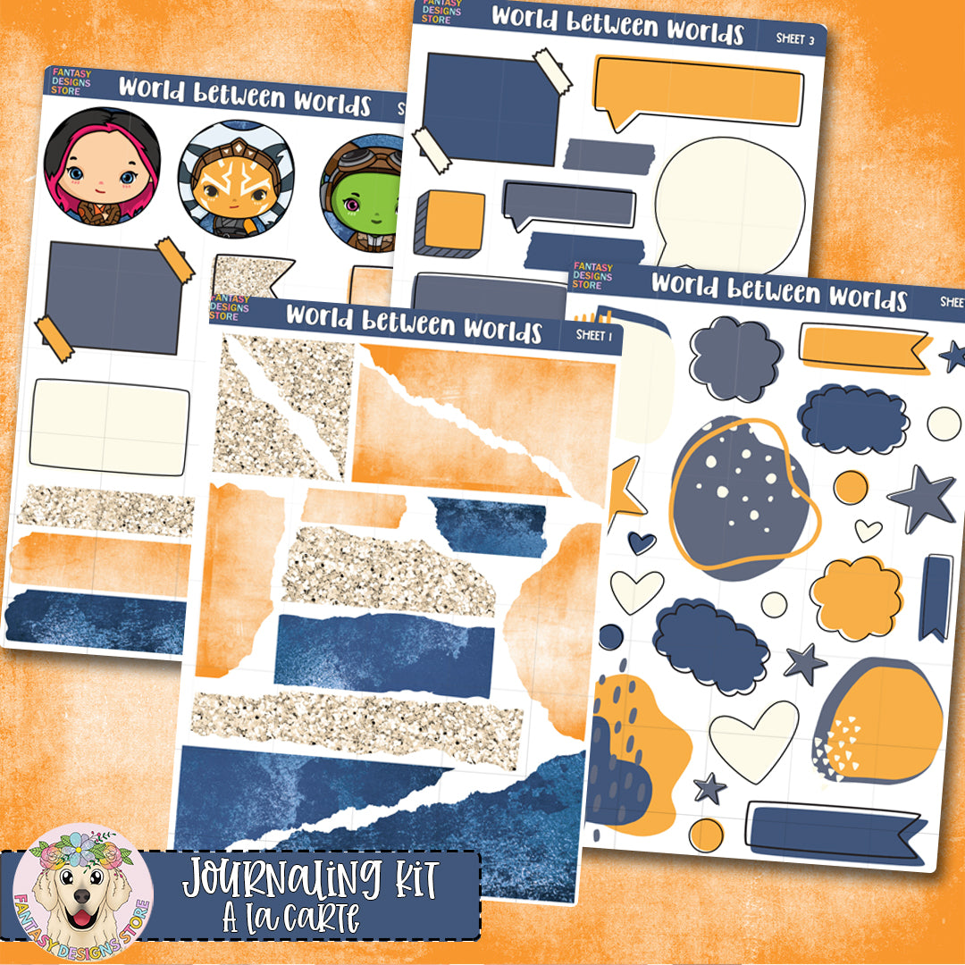 World between Worlds - Journaling Kit - A la Carte
