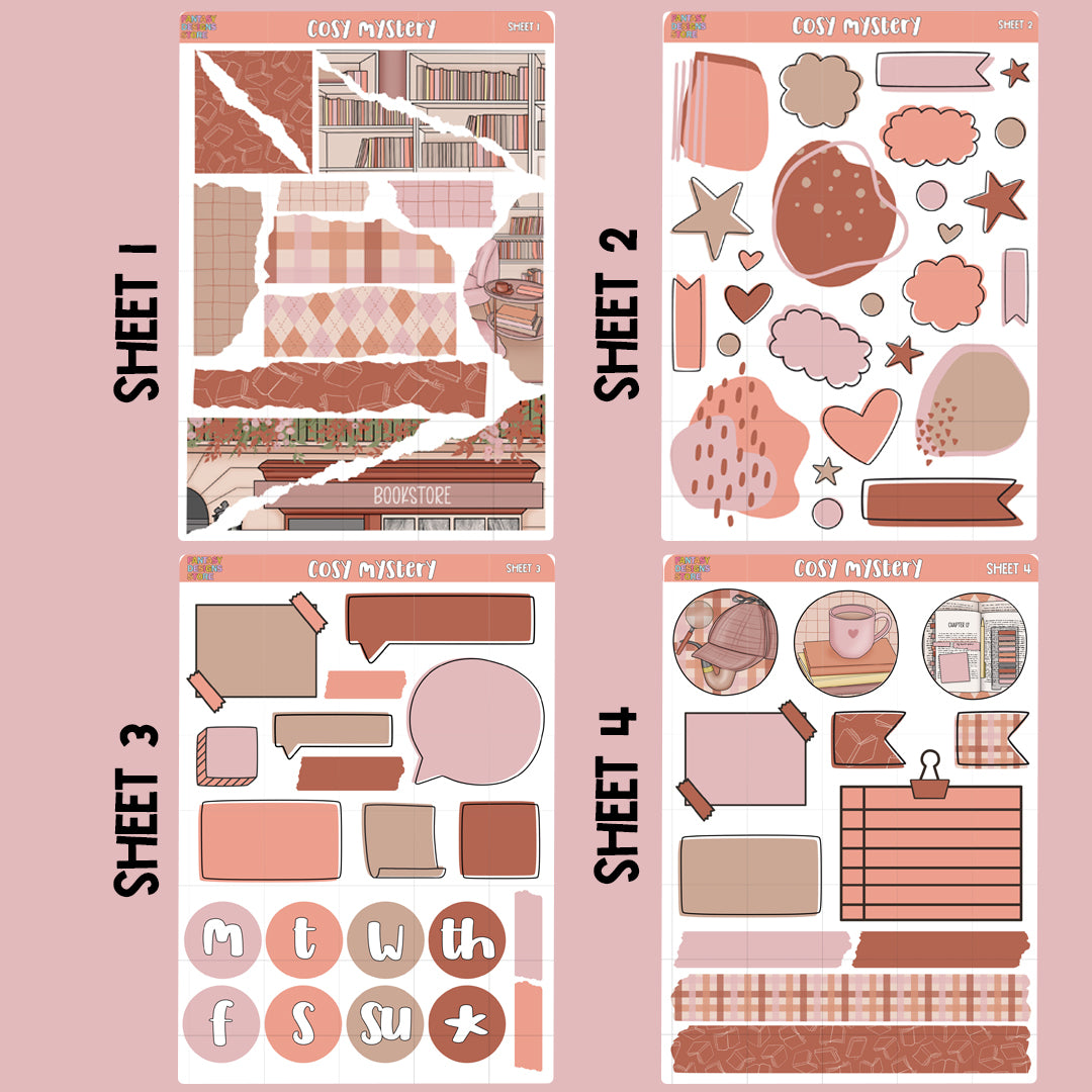 Cosy Mystery - Journaling Kit - A la Carte