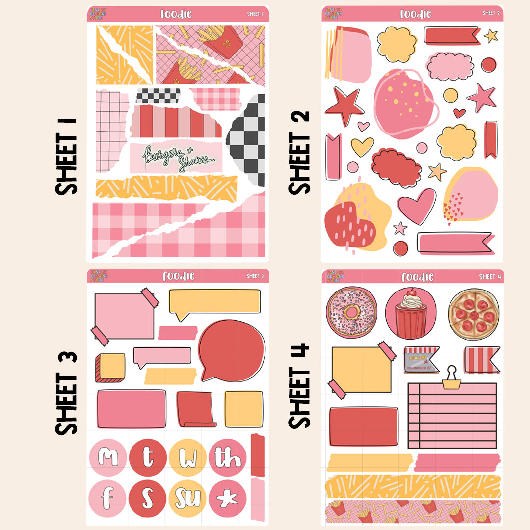 Foodie - Journaling Kit - A la Carte