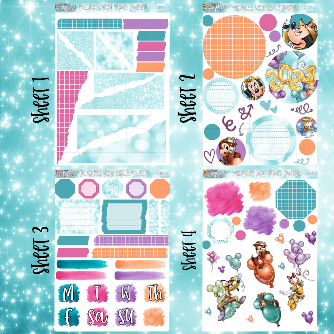 Mickeys New Year - Journaling Kit - A la Carte