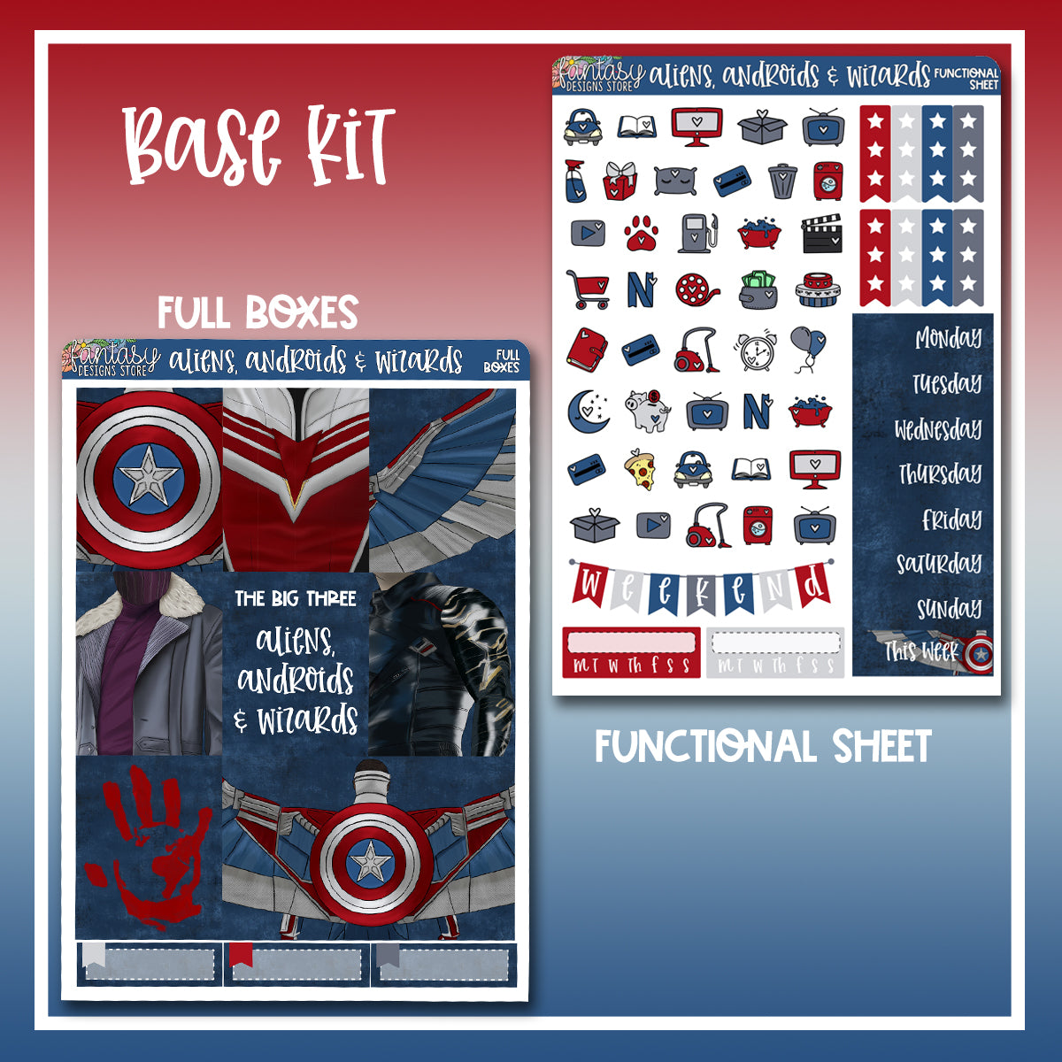 Aliens, Androids & Wizards - A la Carte kit