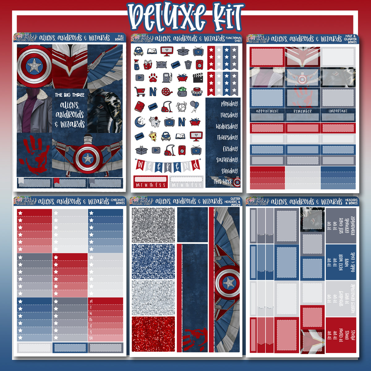 Aliens, Androids & Wizards - A la Carte kit