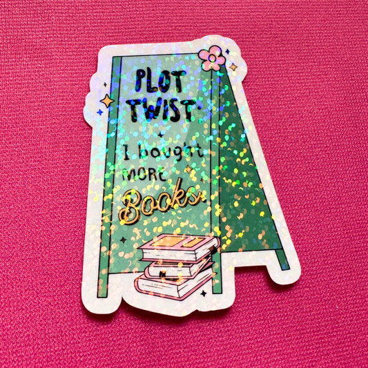 Plot Twist - Holo Overlay Sticker