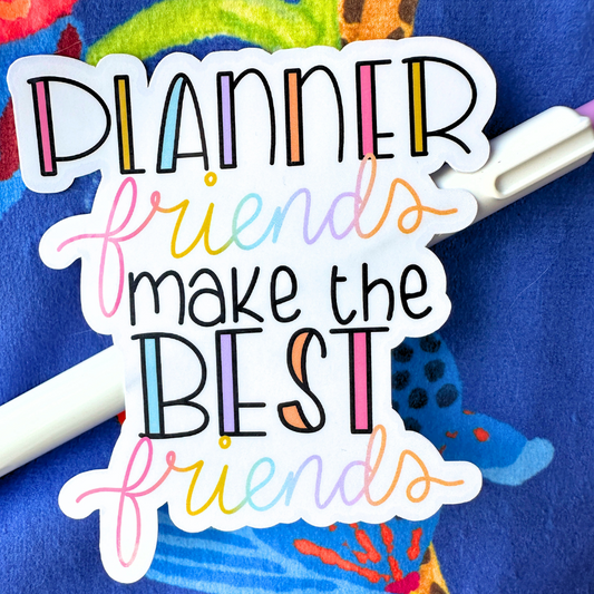 Planner Friends - Vinyl Die Cut Sticker