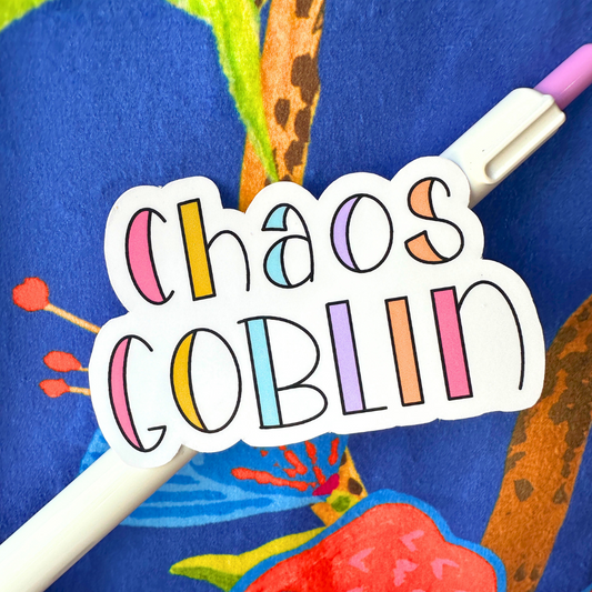 Chaos Goblin - Vinyl Die Cut Sticker