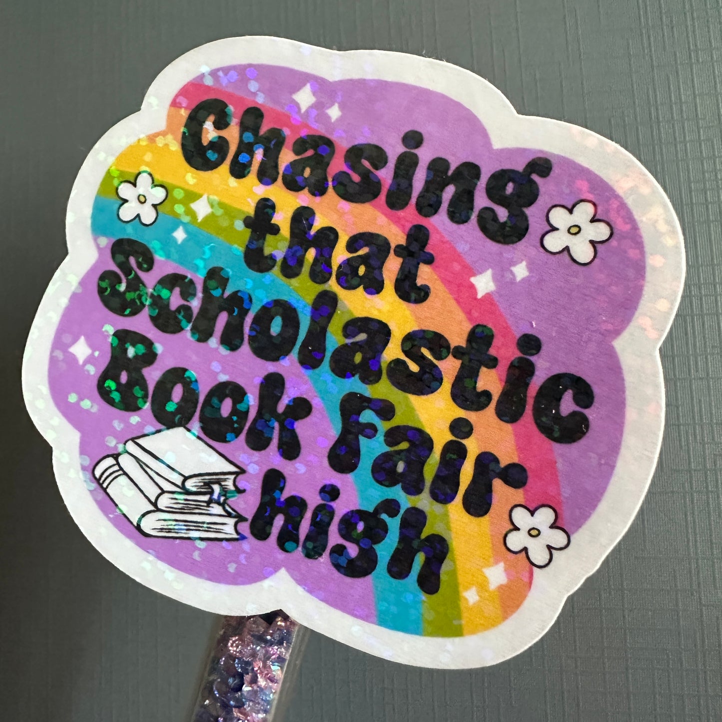 Scholastic Book Fair - Holo Overlay Sticker