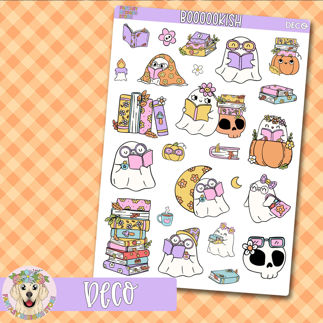 Boooookish Deco Sheet