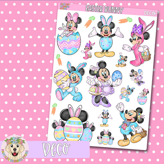 Easter Bunny Deco Sheet