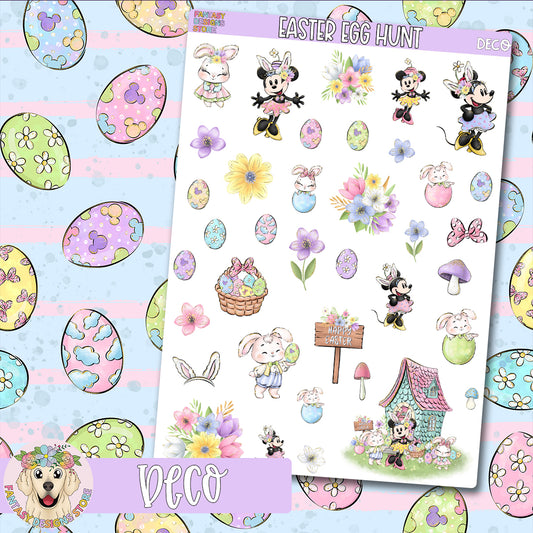 Easter Egg Hunt Deco Sheet