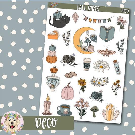 Fall Vibes Deco Sheet