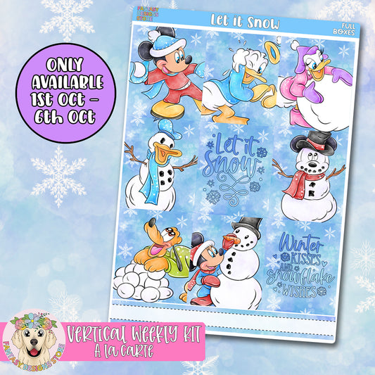 Let it Snow - A la Carte kit - Lunas Limited Collection