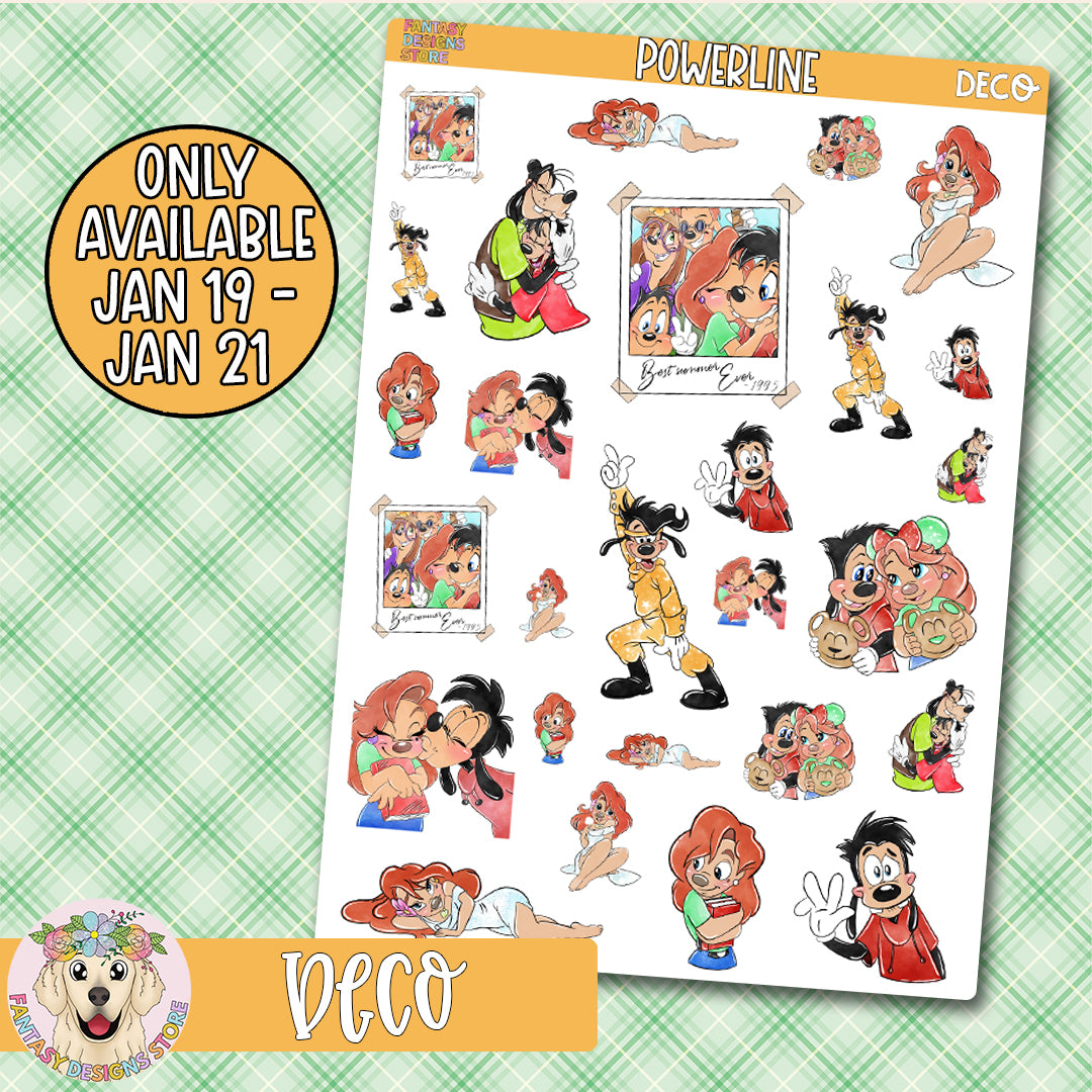 Powerline Deco Sheet