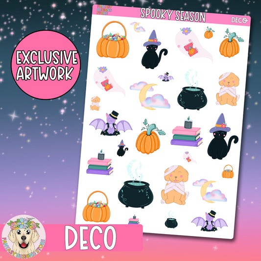 Spooky Season Deco Sheet