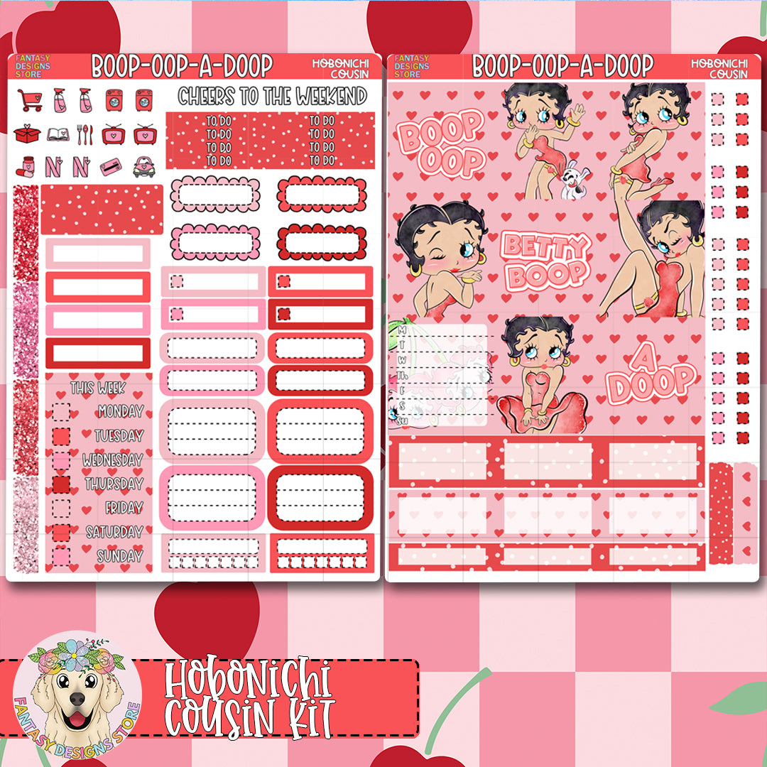 Boop-Oop-A-Doop - Hobonichi Cousin Kit