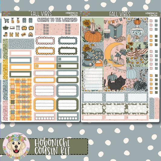 Fall Vibes - Hobonichi Cousin Kit