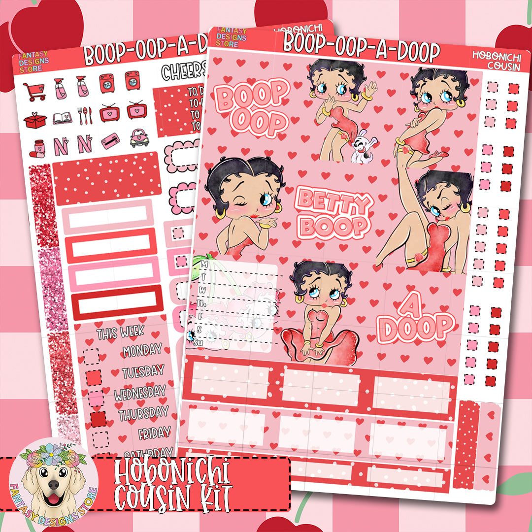 Boop-Oop-A-Doop - Hobonichi Cousin Kit