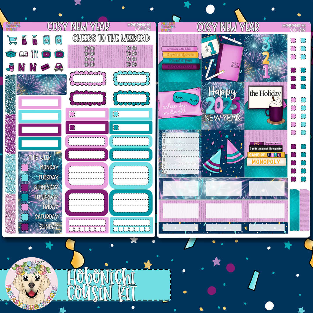 Cosy New Year - Hobonichi Cousin Kit