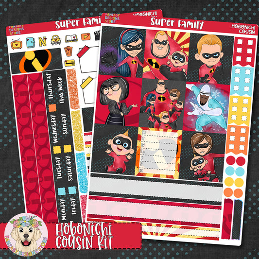 Super Family - Hobonichi Cousin Kit