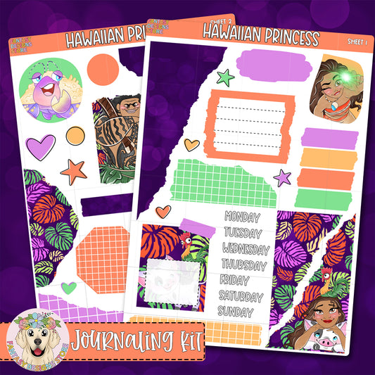 Hawaiian Princess Journaling Kit