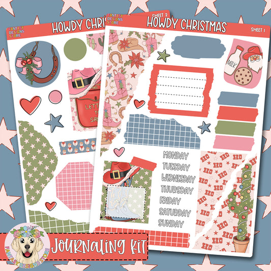 Howdy Christmas Journaling Kit