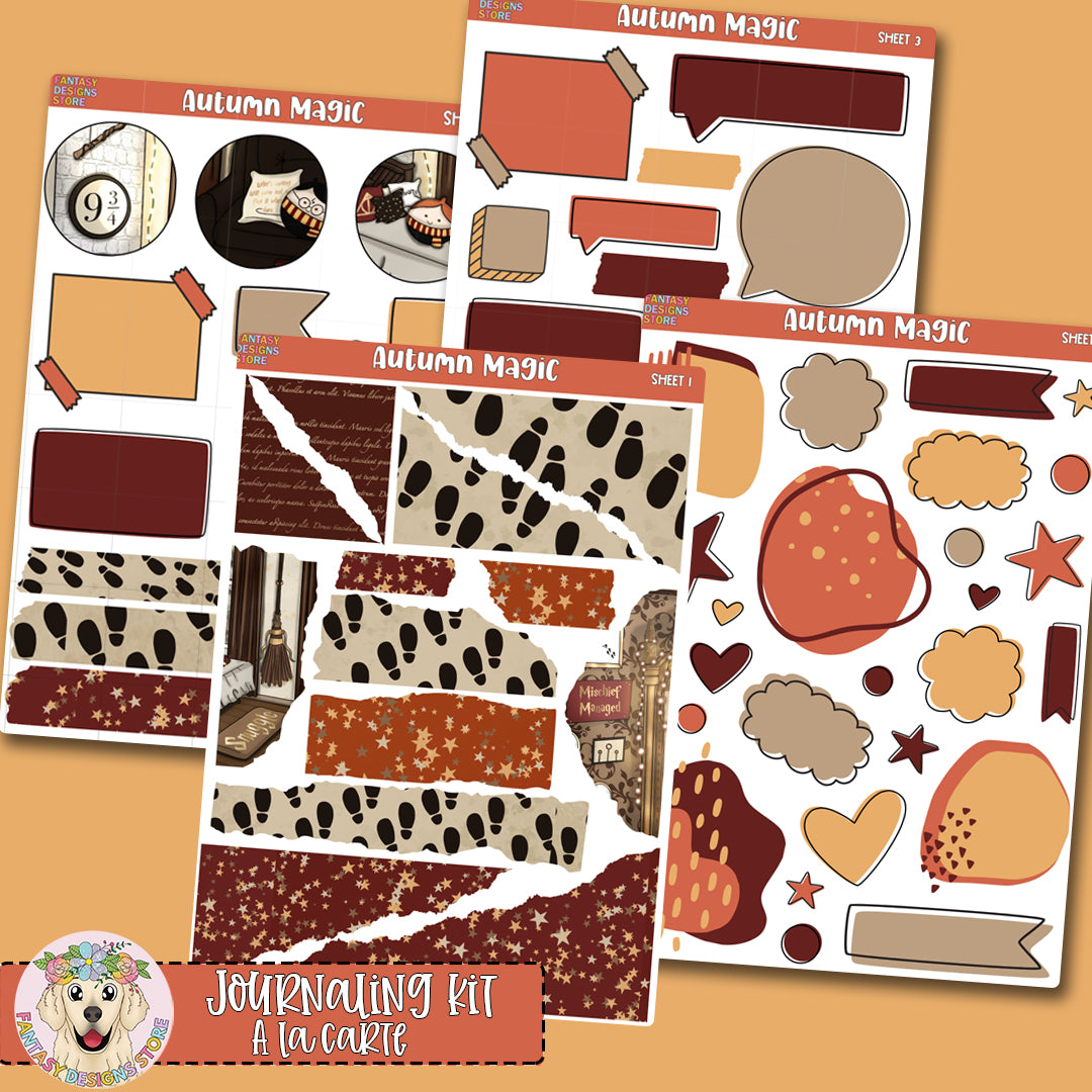 Autumn Magic - Journaling Kit - A la Carte