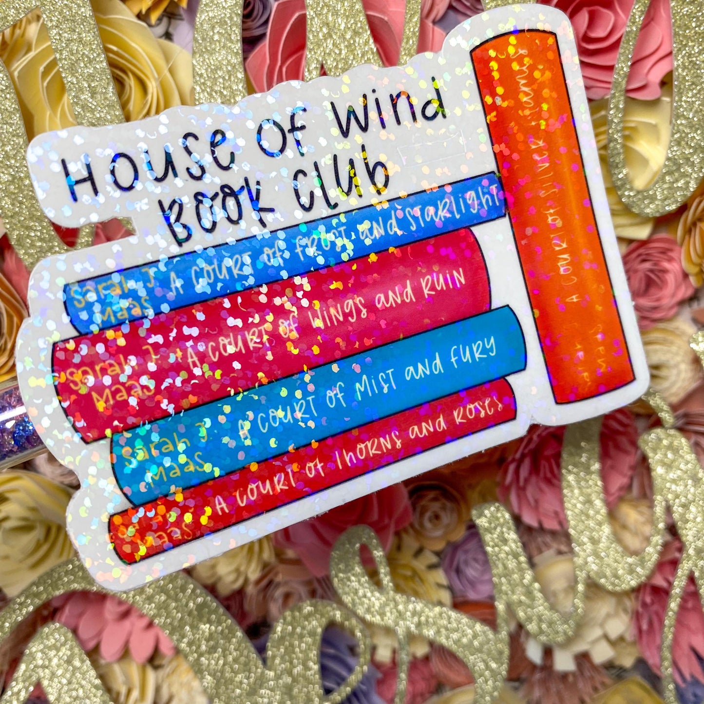House of Wind Book Club - Holo Overlay Sticker