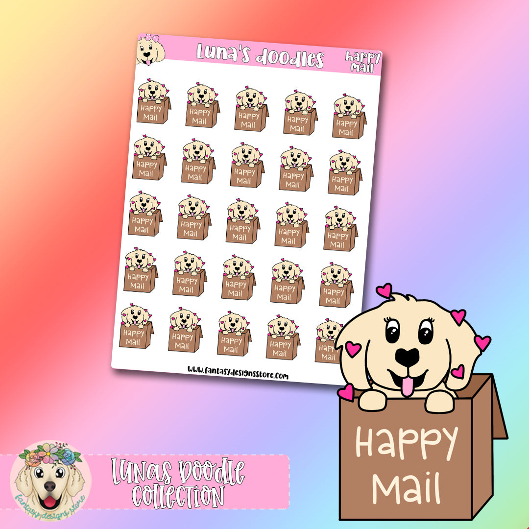 Luna's Doodles - Happy Mail