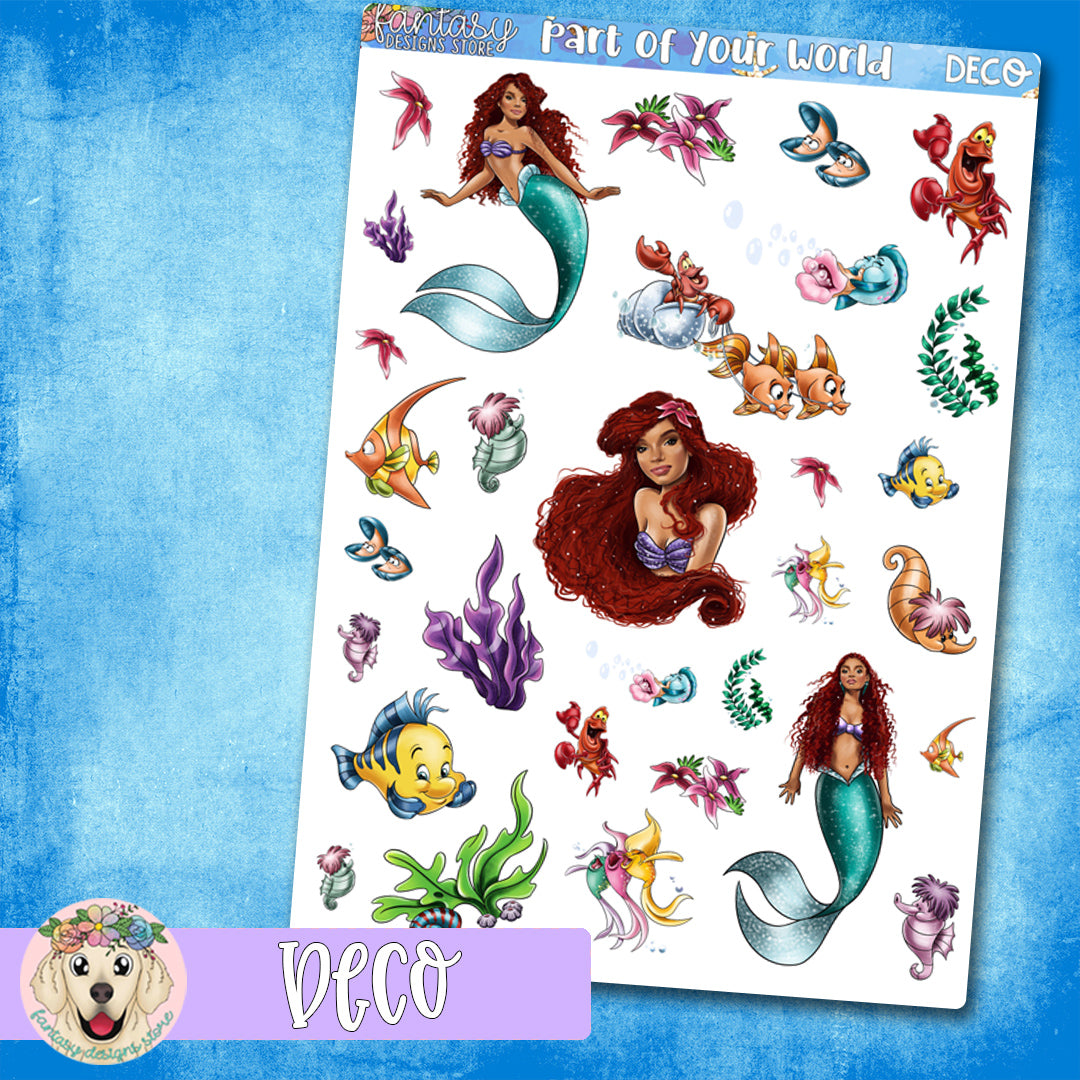 Part of your World Deco Sheet